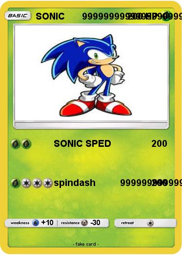 Pokemon SONIC       999999999999999999999999999999
