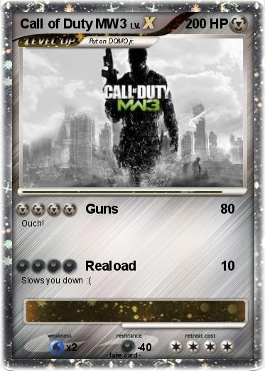 Pokemon Call of Duty MW3