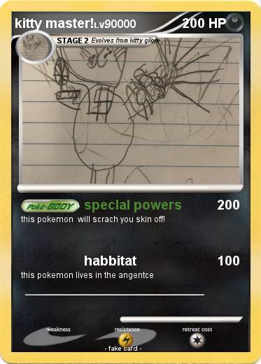 Pokemon kitty master!