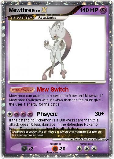 Pokemon Mewthree
