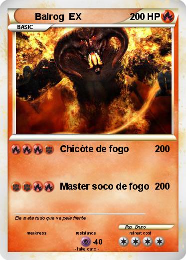 Pokemon Balrog  EX