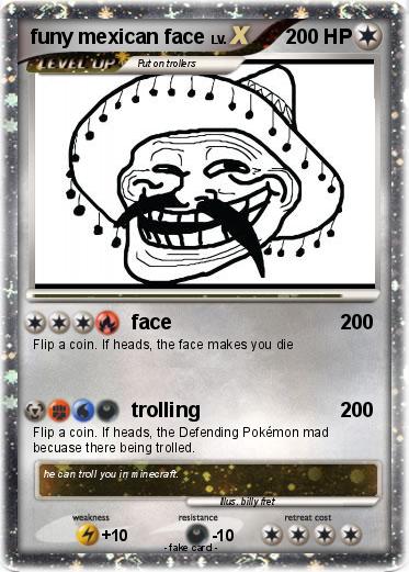 Pokemon funy mexican face