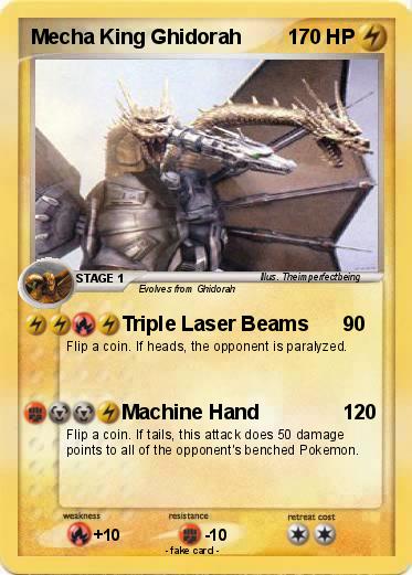 Pokemon Mecha King Ghidorah
