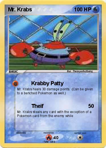 Pokemon Mr. Krabs