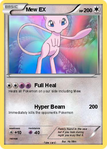 Pokemon Mew EX