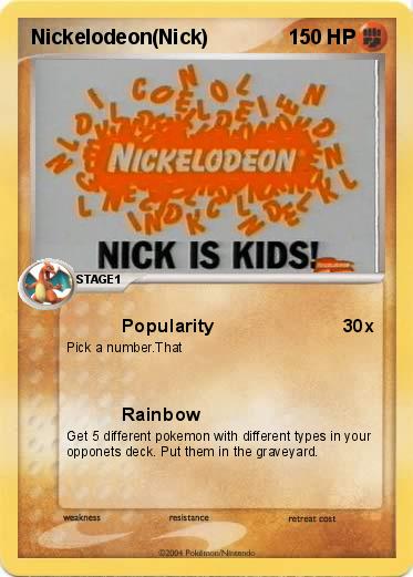 Pokemon Nickelodeon(Nick)