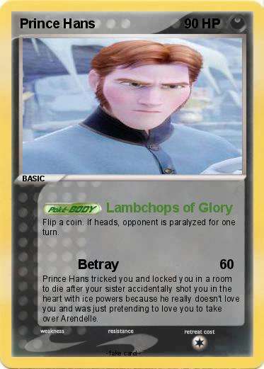 Pokemon Prince Hans