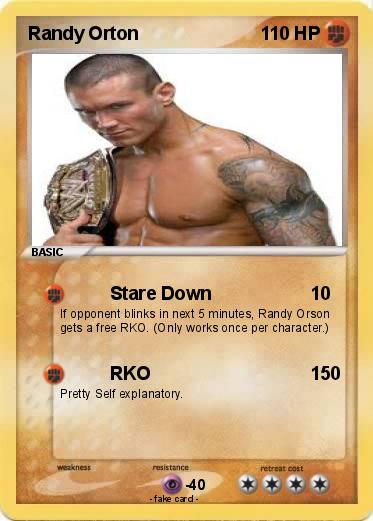 Pokemon Randy Orton