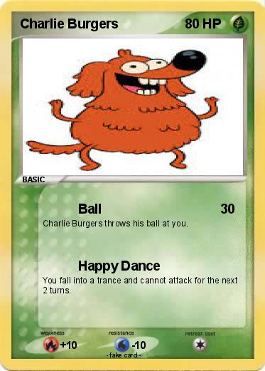 Pokemon Charlie Burgers