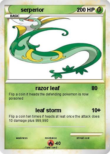 Pokemon serperior