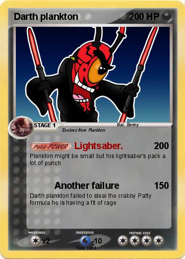 Pokemon Darth plankton