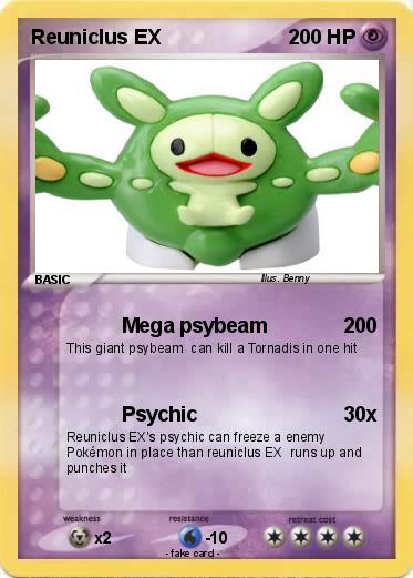 Pokemon Reuniclus EX