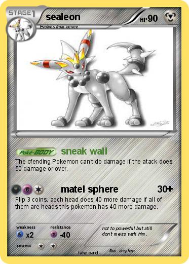 Pokemon sealeon