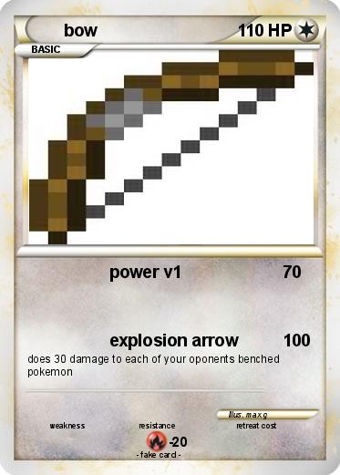 Pokemon bow