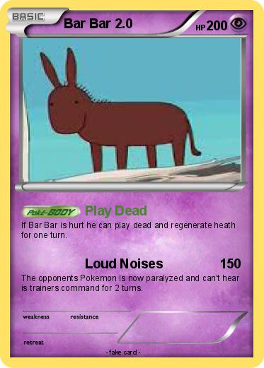 Pokemon Bar Bar 2.0