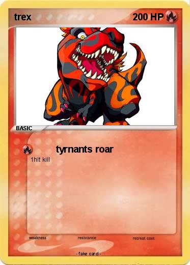 Pokemon trex