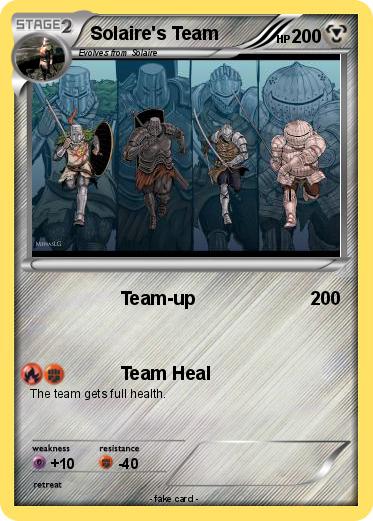 Pokemon Solaire's Team