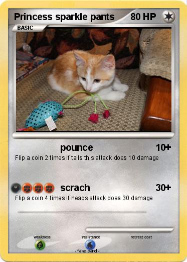 Pokemon Princess sparkle pants