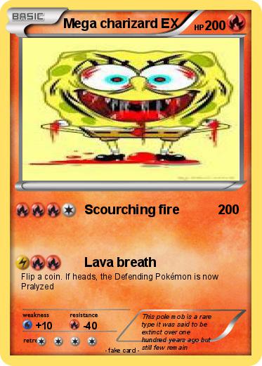 Pokemon Mega charizard EX