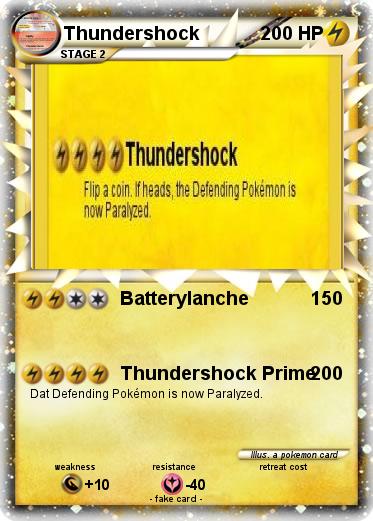 Pokemon Thundershock