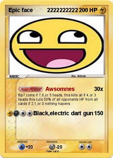 Pokemon Epic face         2222222222