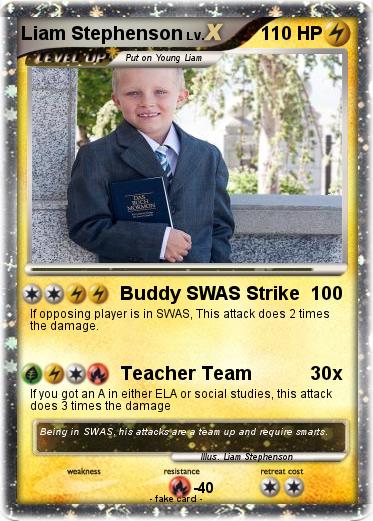 Pokemon Liam Stephenson