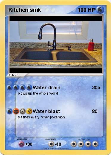 Pokemon Kitchen sink