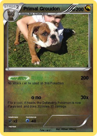 Pokemon Primal Groudon