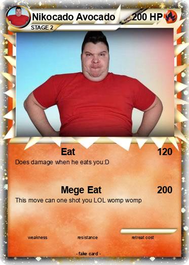 Pokemon Nikocado Avocado