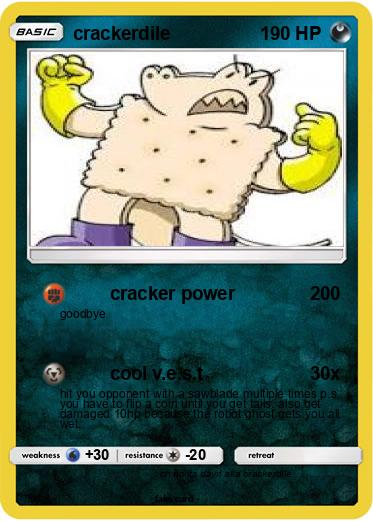 Pokemon crackerdile
