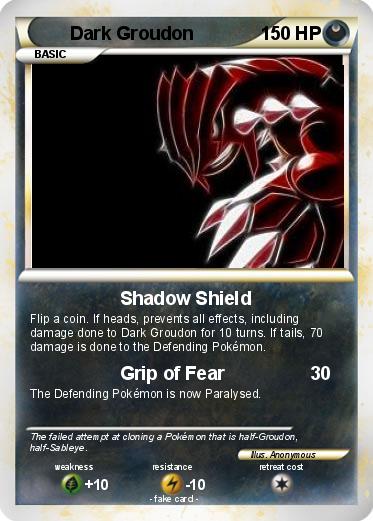 Pokemon Dark Groudon