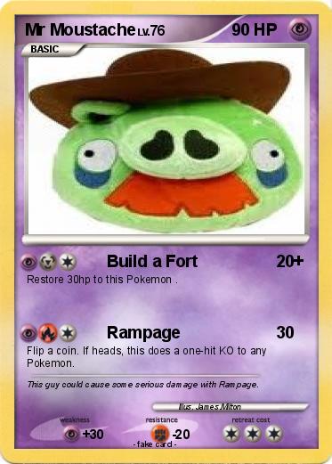Pokemon Mr Moustache