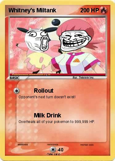 Pokemon Whitney's Miltank