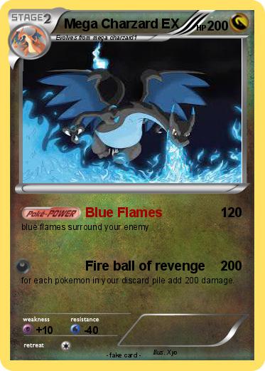 Pokemon Mega Charzard EX