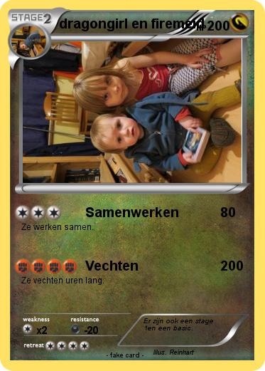 Pokemon dragongirl en firemeid