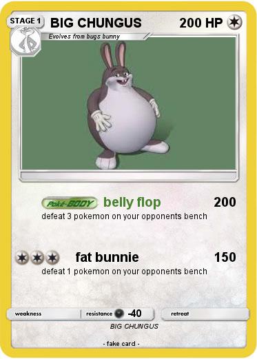 Pokemon BIG CHUNGUS