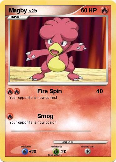 Pokemon Magby