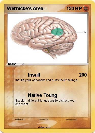 Pokemon Wernicke's Area