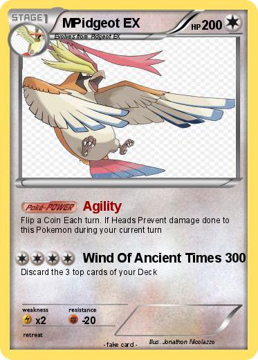 Pokemon MPidgeot EX