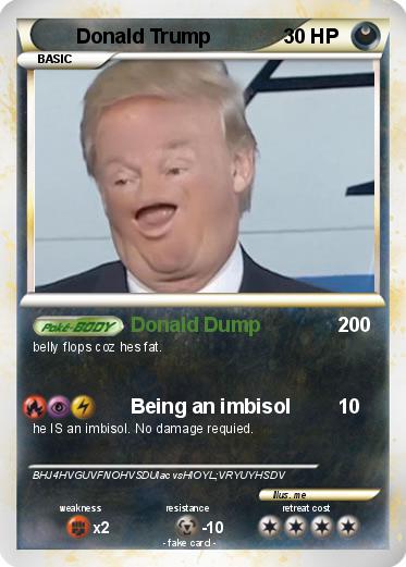 Pokemon Donald Trump