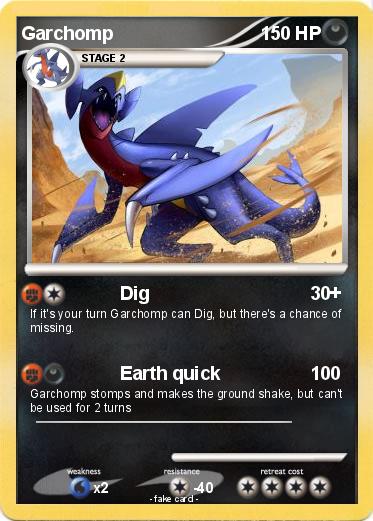 Pokemon Garchomp