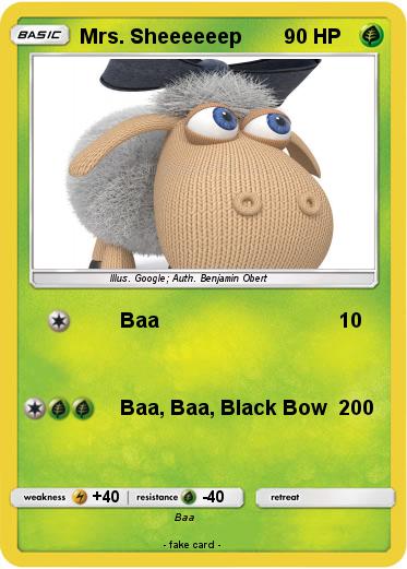 Pokemon Mrs. Sheeeeeep