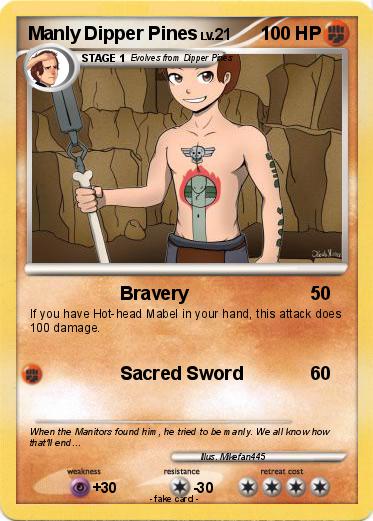 Pokemon Manly Dipper Pines