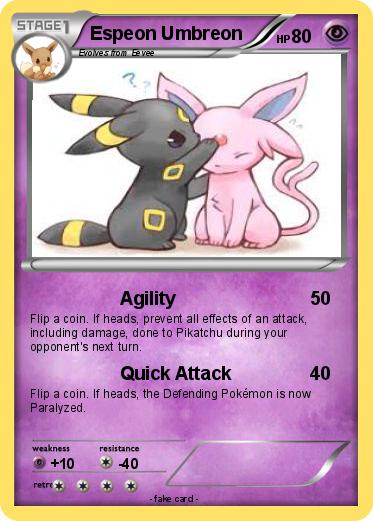 Pokemon Espeon Umbreon