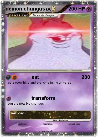 Pokemon demon chungus