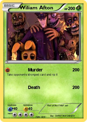 Pokemon Wiliam Afton