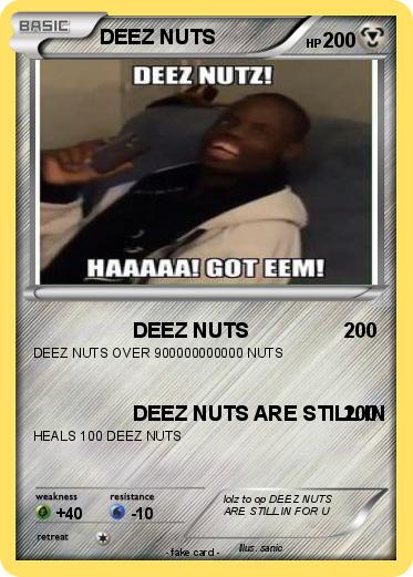Pokemon DEEZ NUTS