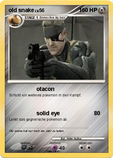 Pokemon old snake