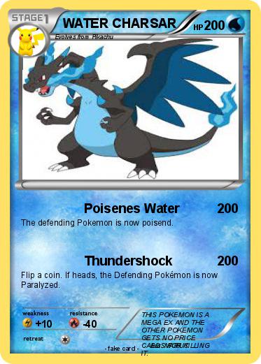 Pokemon WATER CHARSAR