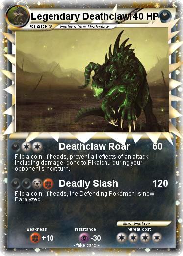 Pokemon Legendary Deathclaw